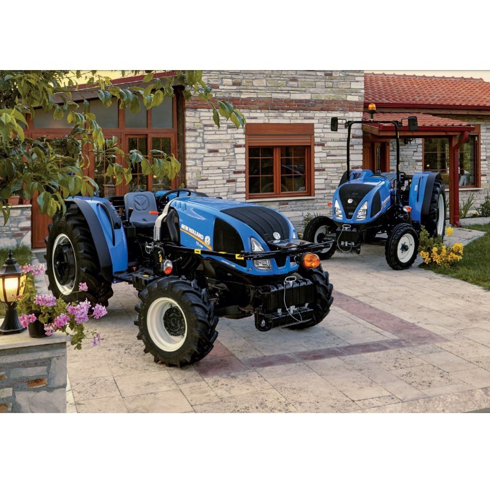 New Holland T 3.70 B Traktör Kaporta ve Koltuk Kılıfı Seti