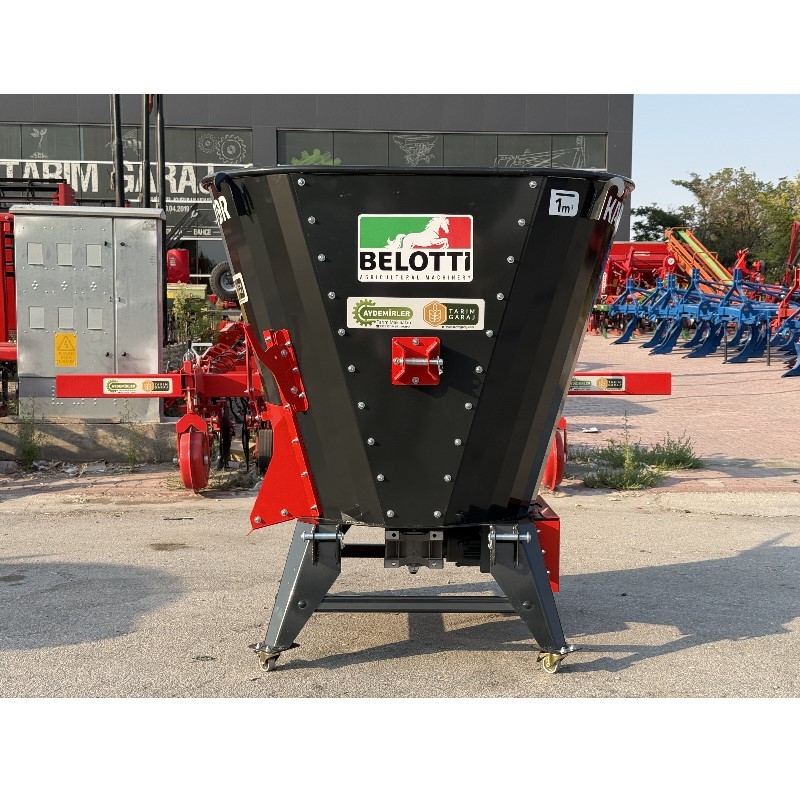 Belotti Karmator Elektrikli Yem Karma Makinesi 220 Volt-1 m³