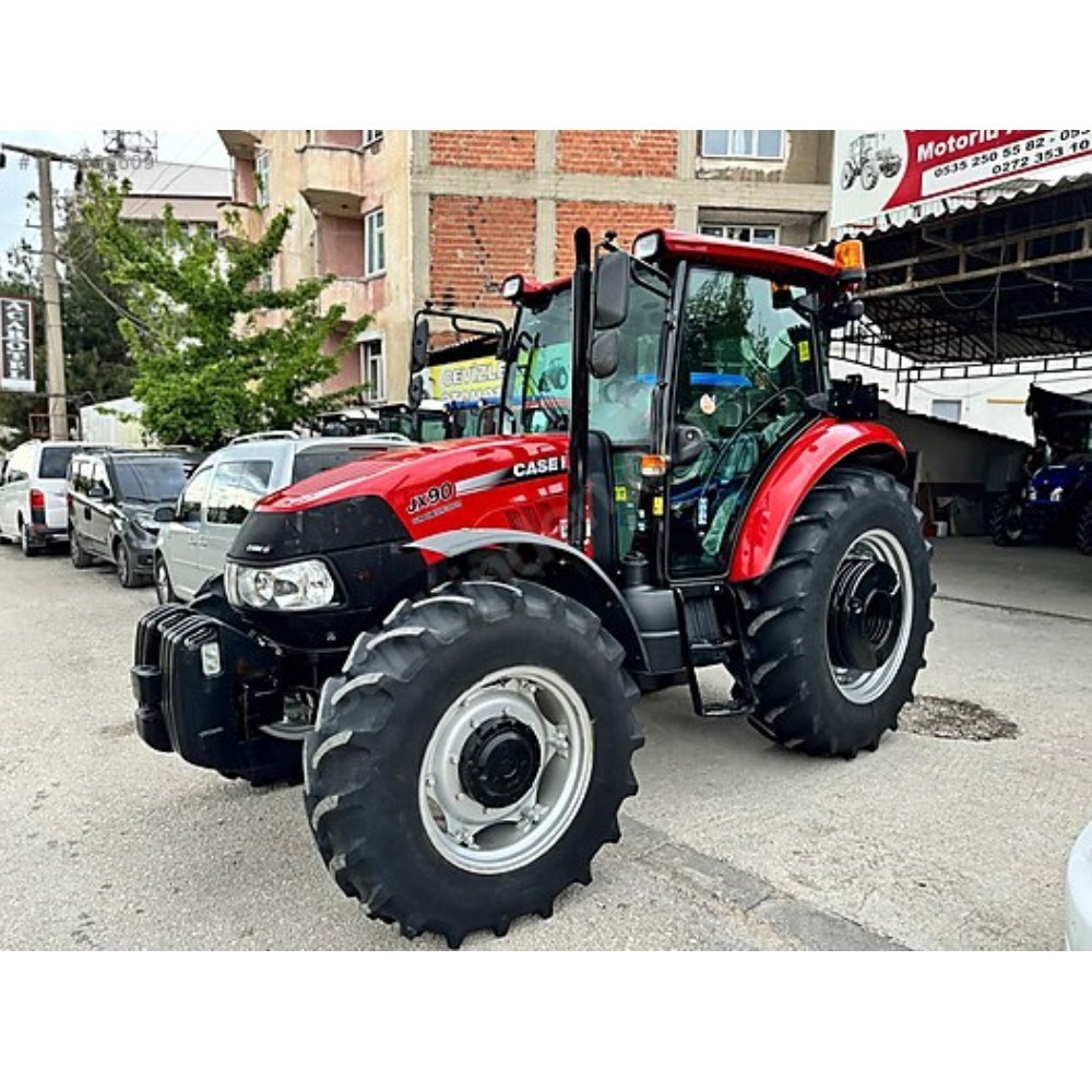 Case JX 90 E Traktör Kaporta Kılıfı Branda ve Koltuk Kılıfı Seti-2013 Model ve Sonrası