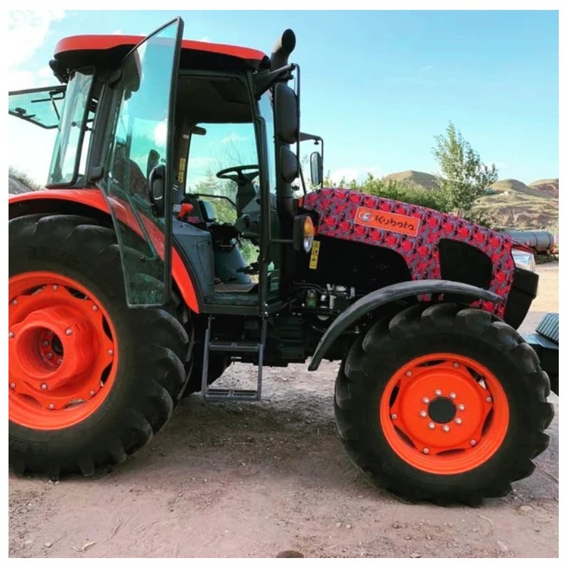 Kubota M 7040 Kabinli Traktör Kaporta Branda ve Koltuk Kılıfı Seti