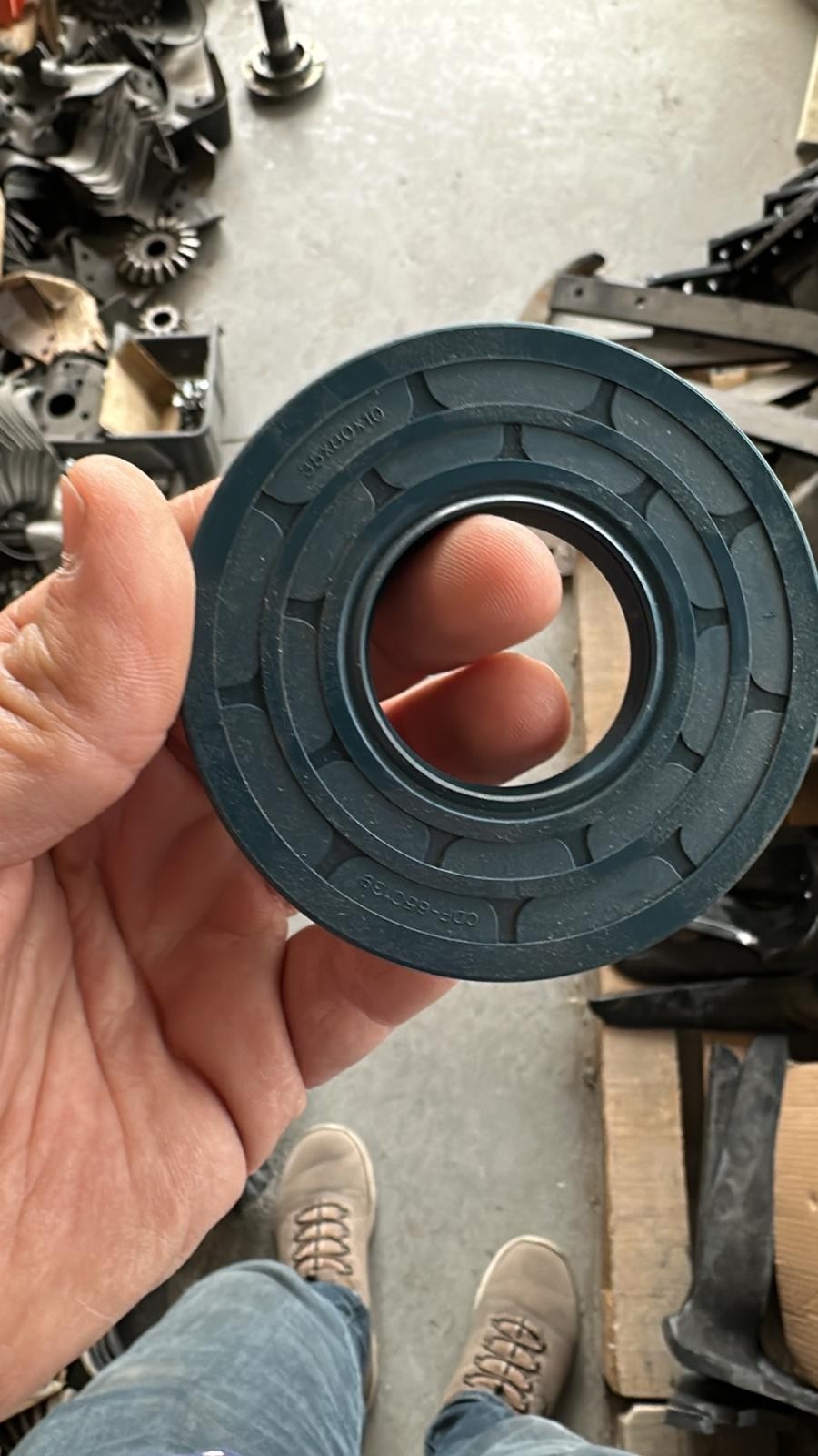 Türkay Rotovatör Şanzıman Çelik Bilezik Keçe ve Plastik Keçe Seti