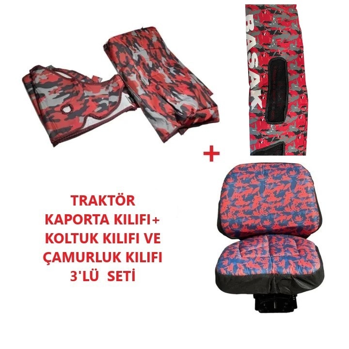 Başak 2060 BB-2080 BB Traktör Branda ve Koltuk Kılıf Seti 2023 Sonrası