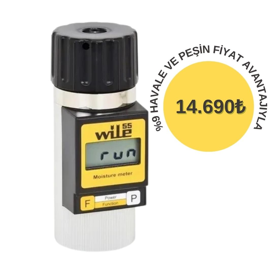 Wile 55 Sıkmalı Tahıl Nem ve Rutubet Ölçer