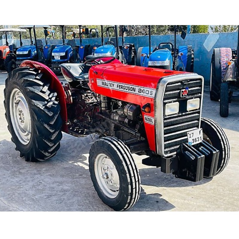 Massey Ferguson 240 Sinyalli Traktör Kaporta Kılıfı ve Koltuk Kılıfı Seti