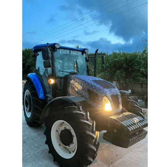 New Holland TD 90 D Traktör Kaporta Kılıfı Branda ve Koltuk Kılıfı Seti