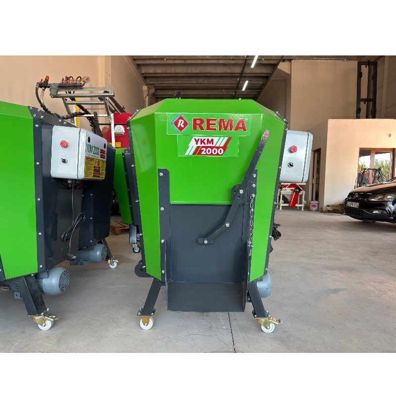 Rema YKM2000 Elektrikli Yem Karma Makinesi–2 m³