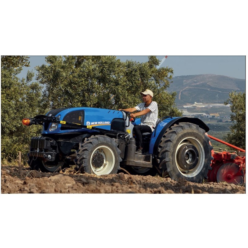 New Holland T 370 B Traktör Kaporta Kılıfı Branda ve Koltuk Kılıfı Seti
