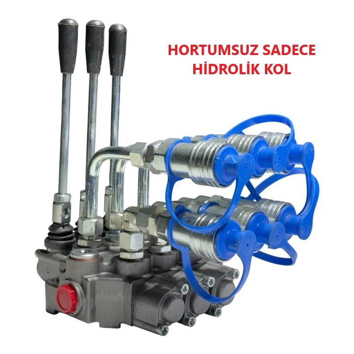 Tarım Garaj Üç Kollu Hidrolik Kumanda Kolu