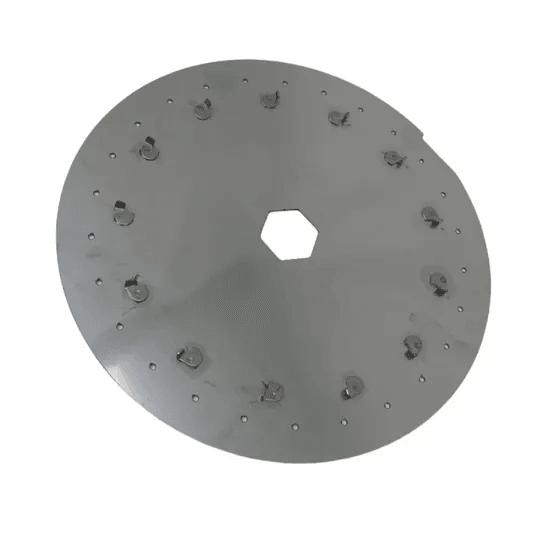 Havalı Mibzer Şeker Sorgunu Ekim Diski Krom 304 Kalite 120 Delik x 1.8 mm