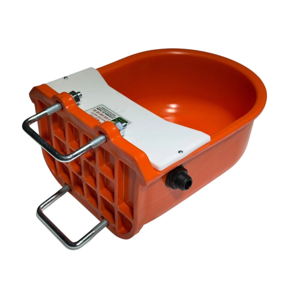 Otomatik Şamandıralı Orjinal Hammadde 5 Litre Hayvan Suluğu-2 Adet-Turuncu