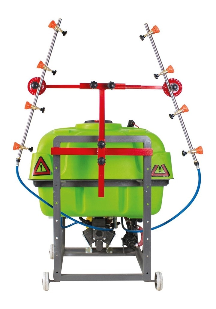 4+4 Başlıklı Düz Tip Krom İlaçlama Makina Aparatı