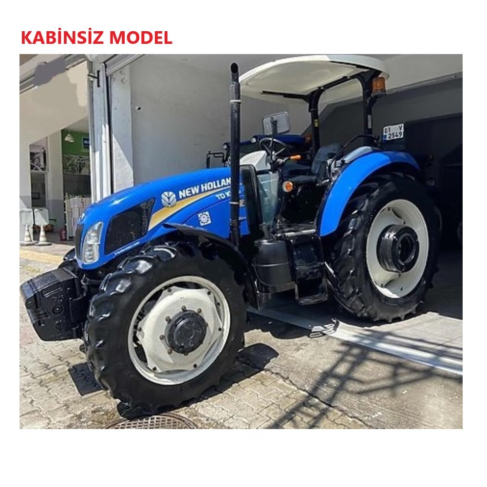 New Holland TD 110 D Traktör Kaporta Kılıfı Branda ve Koltuk Kılıfı Seti