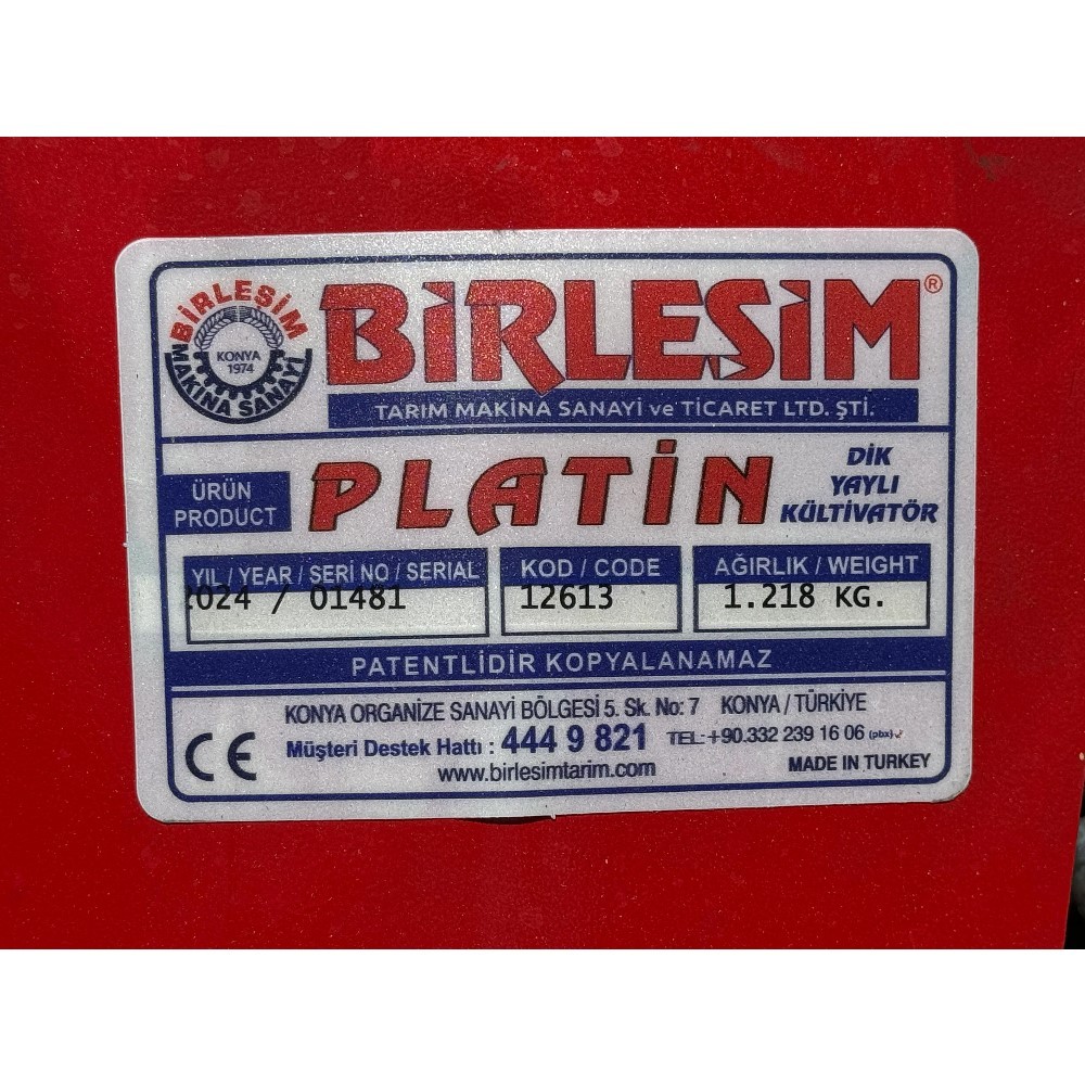 Birleşim 13 Bacak Kültivatör-Kazayağı Çeşitleri