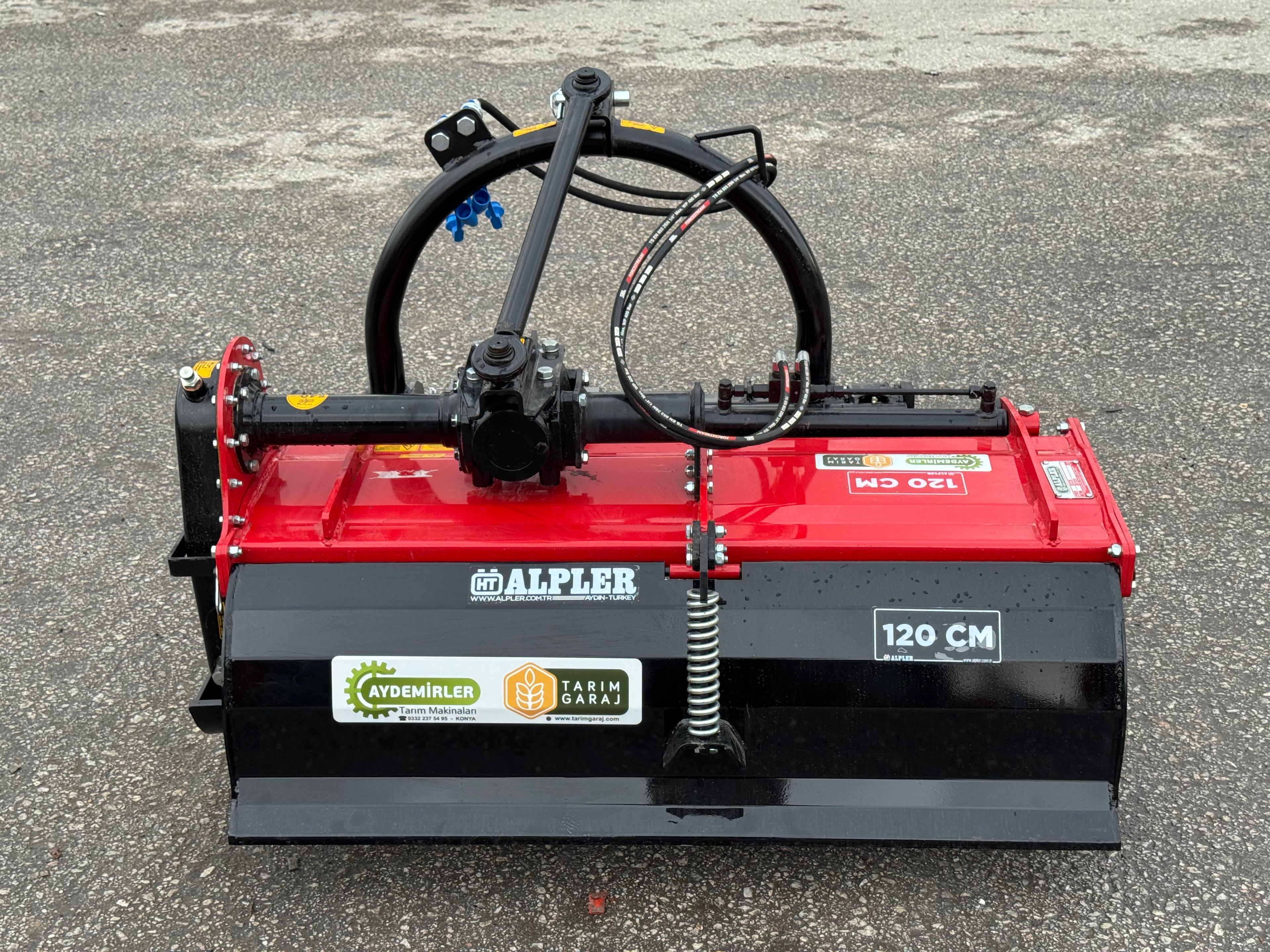 Alpler 120 Hidrolik Kaydırmalı Mini Rotovatör