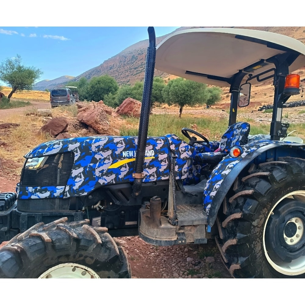 New Holland T 3.60 B Traktör Kaporta ve Koltuk Kılıfı Seti