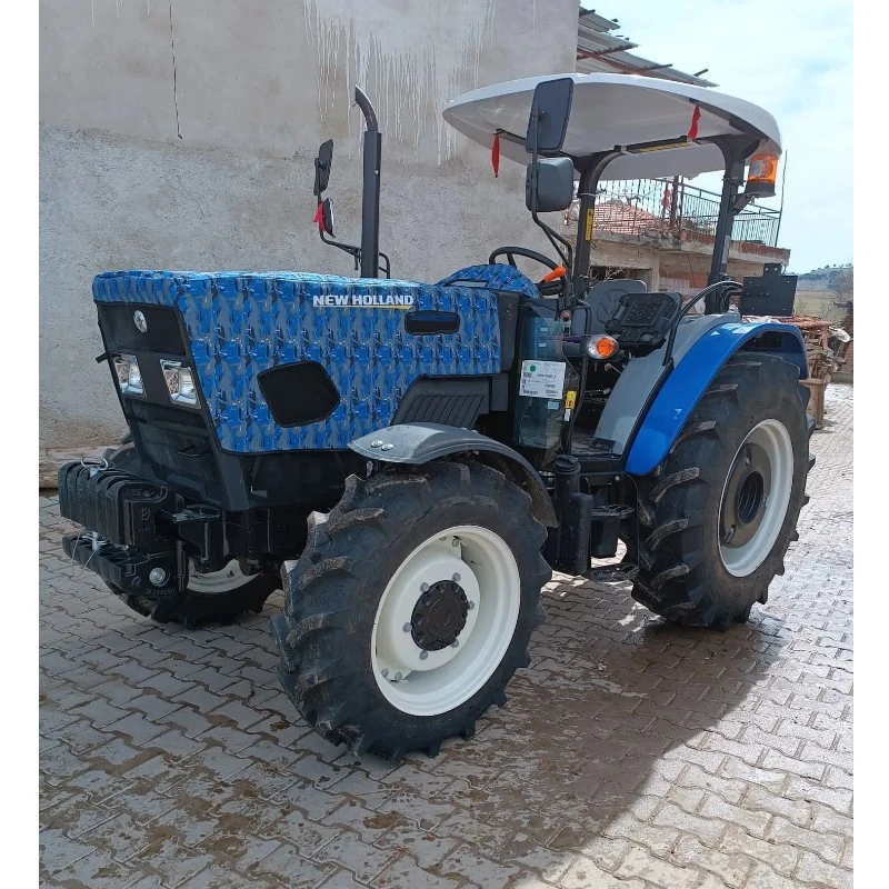 New Holland 6066-7066-7566 Nostalji Traktör Kılıfı Branda-2022 ve Sonrası