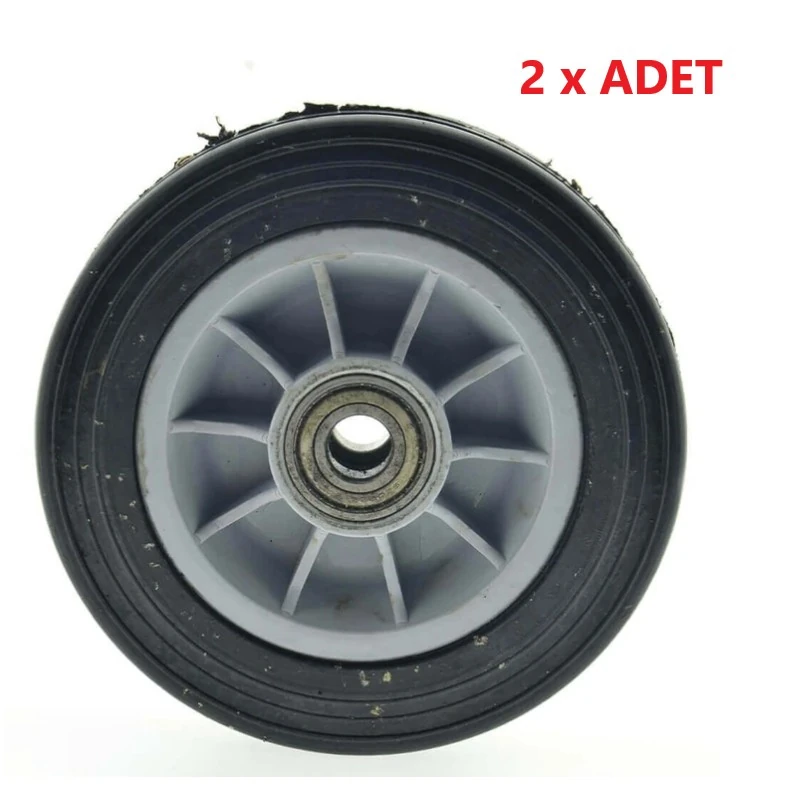 Plastik Jantlı Rulmanlı Dolma Tekerlek 150X35x15 mm-2 Adet