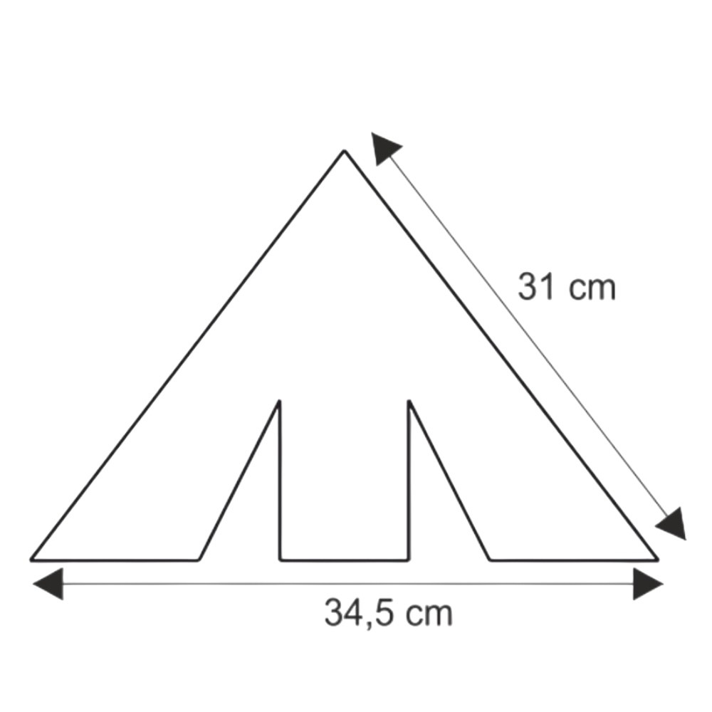 Krone Tipi Kültivatör Kazayağı Bıçak Geniş-10 mm-34,5 cm