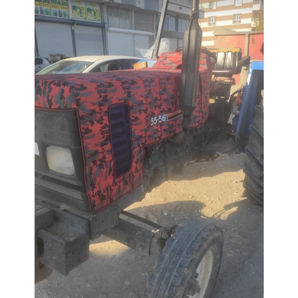 New Holland 5556 S Traktör Kaporta Kılıfı Branda ve Koltuk Kılıfı Seti