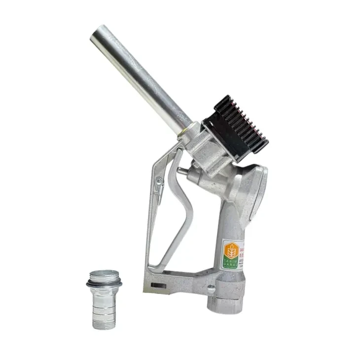 Sayaçlı Manuel Akaryakıt Tabancası LCD Ekran-Tarımgaraj