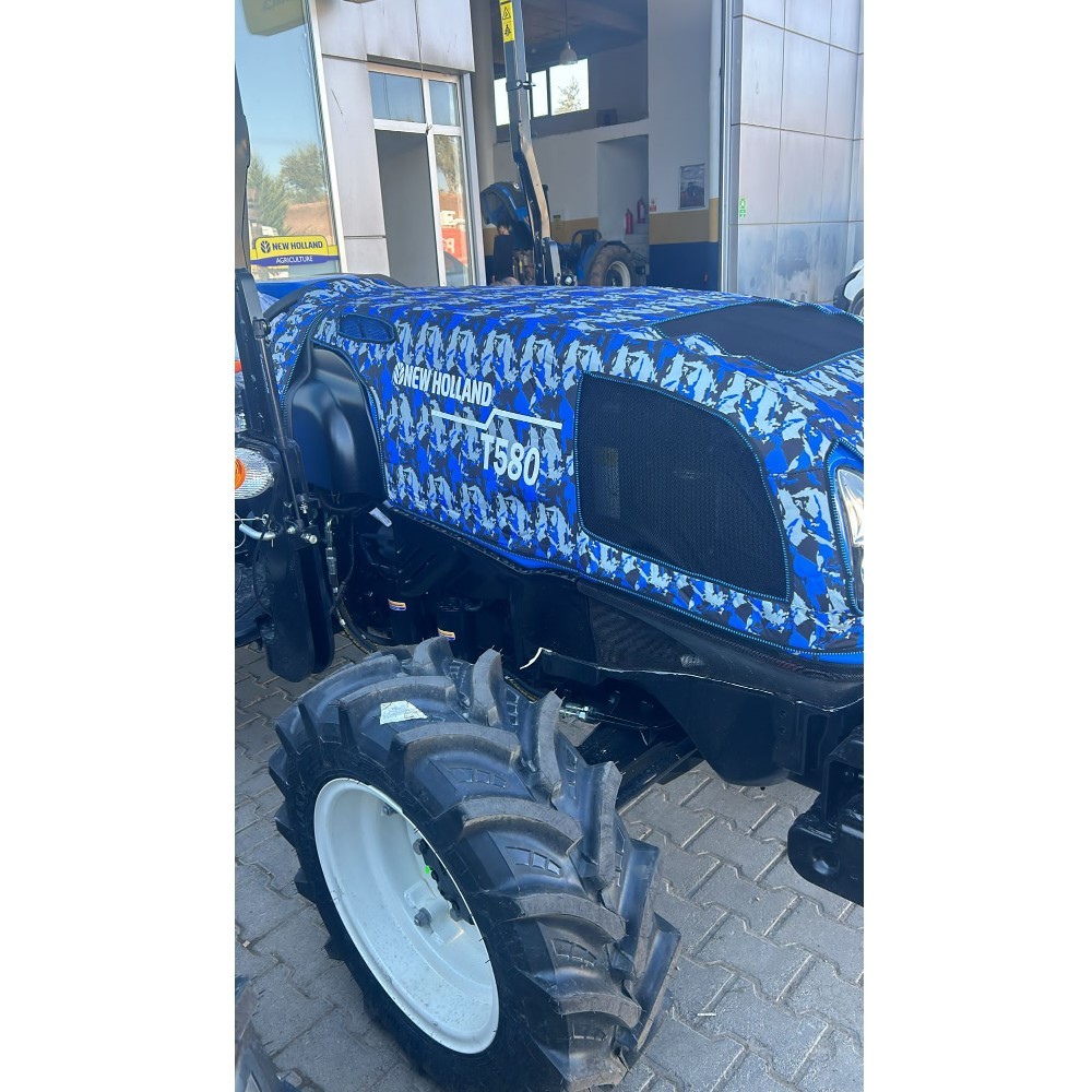 New Holland T580 B StageV Yandan Depo Traktör Kaporta ve Koltuk Kılıfı-2024