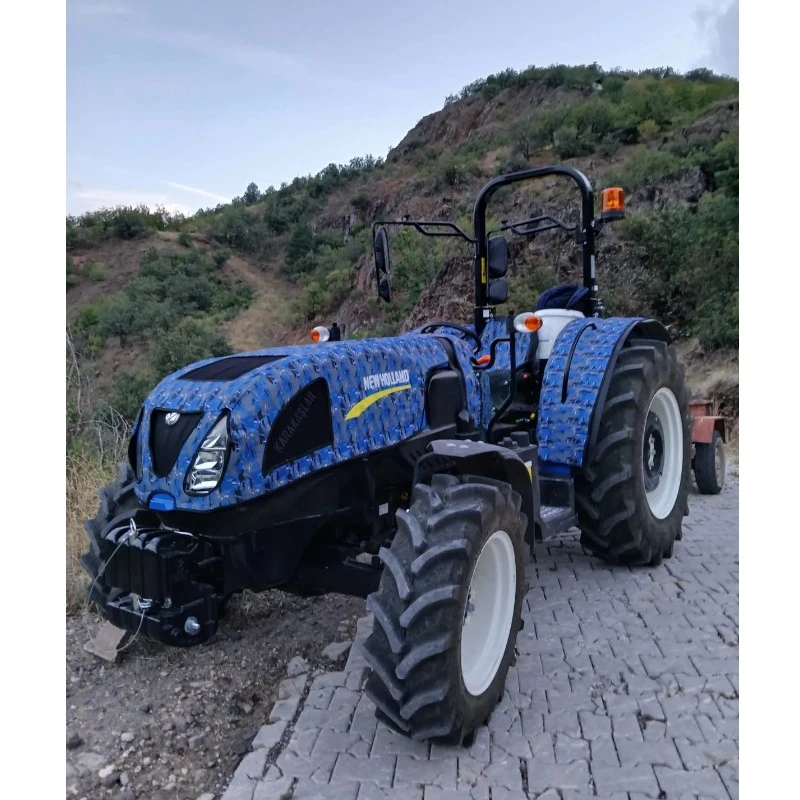 New Holland T 580 B Faz 5 Alt Depolu Traktör Kılıfı Branda-2024 Model
