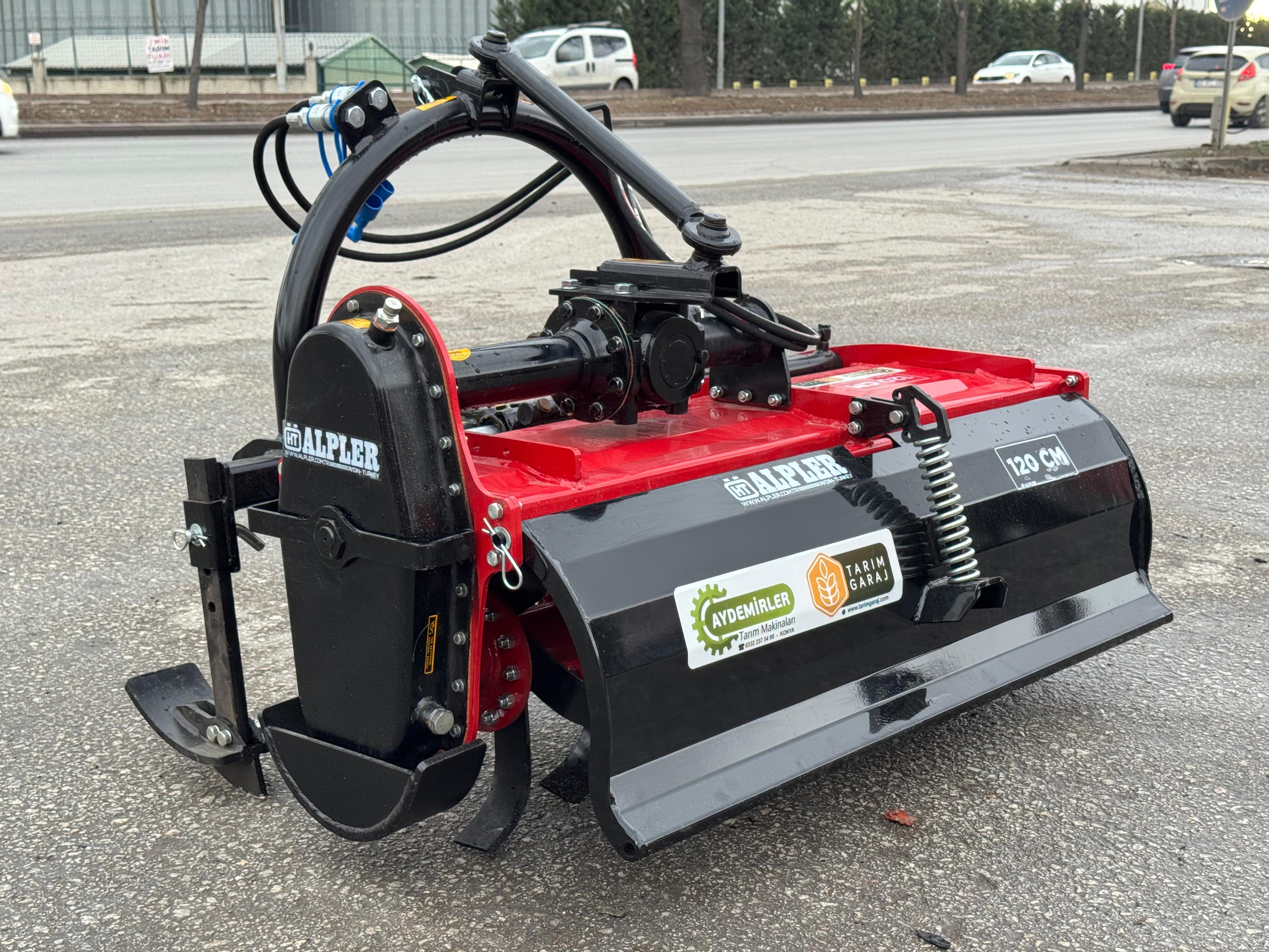 Alpler 120 Hidrolik Kaydırmalı Mini Rotovatör