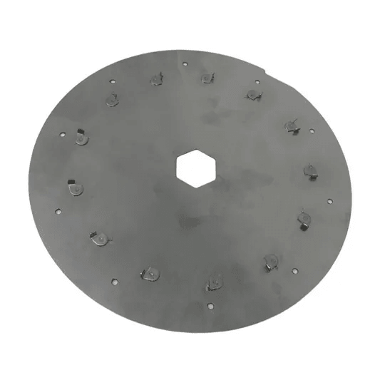 Türkay Havalı Mibzer Kabak Ekim Diski 304 Kalite 10 Delik 3.5 mm