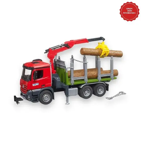 Bruder Mercedes Benz Arocs Kütük Taşıyıcı Kamyon Oyuncak