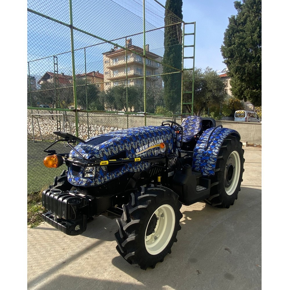 New Holland TD 4.65 B Traktör Kaporta Kılıfı Branda ve Koltuk Kılıfı Seti