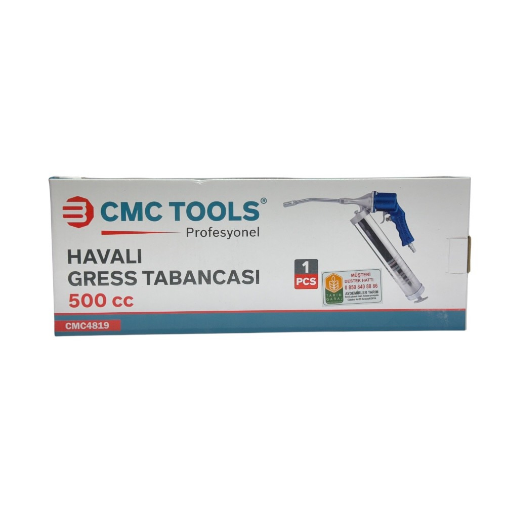 Cmc Havalı Gres Pompası-El Tipi Yağlama Tabancası 500 cc