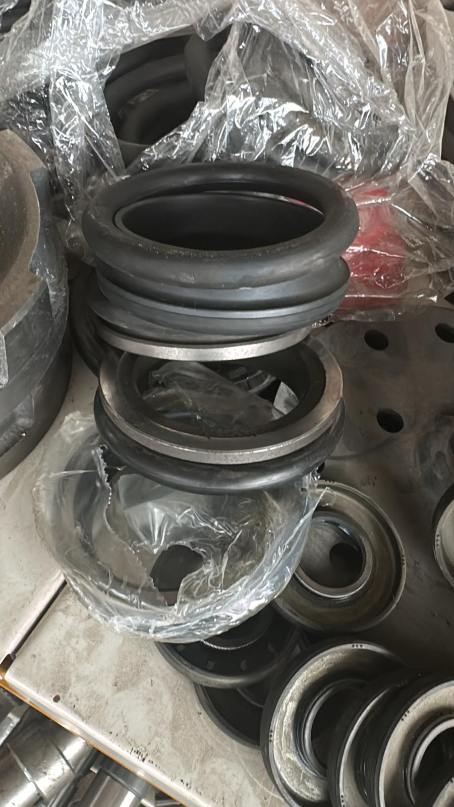 Türkay Rotovatör Şanzıman Çelik Bilezik Keçe ve Plastik Keçe Seti