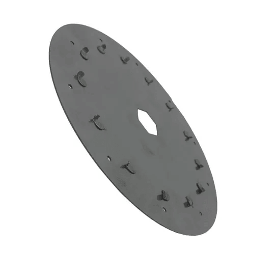 Türkay Havalı Mibzer Kabak Ekim Diski 304 Kalite 10 Delik 3.5 mm