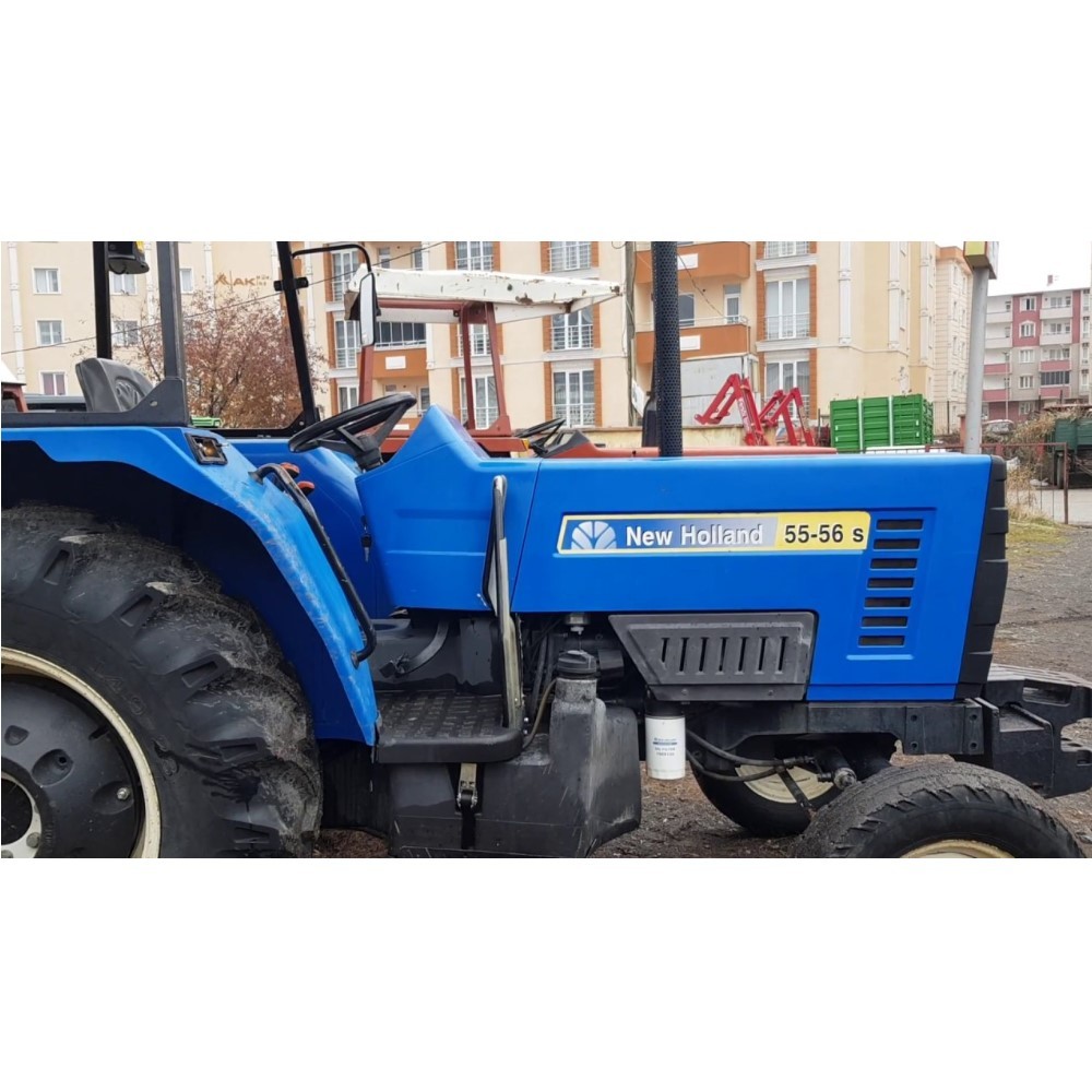 New Holland 5556 S Traktör Kaporta Kılıfı Branda ve Koltuk Kılıfı Seti