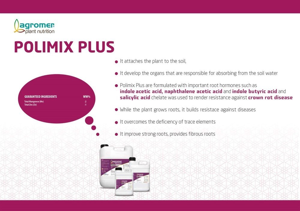 Polimix Plus Mikro Elementli Köklendirici Bitki Besini-20 Lt