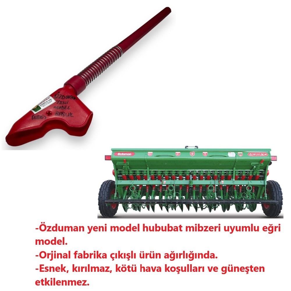 Özduman Hububat Mibzer Gübre ve Tohum Takım Eğri Yeni Model-6 Adet