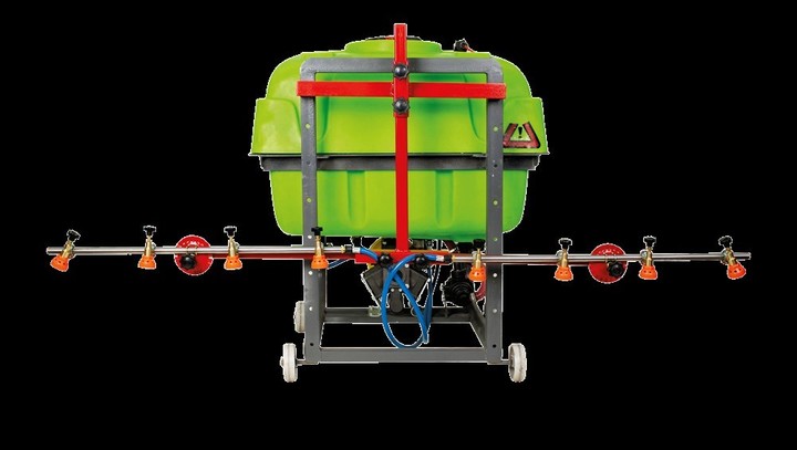 4+4 Başlıklı Düz Tip Krom İlaçlama Makina Aparatı