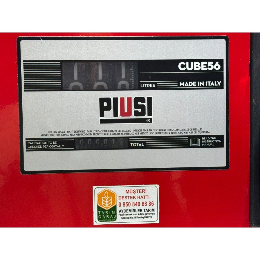 Cube 56 Kabinli Yakıt Pompası Seti - Tarımgaraj