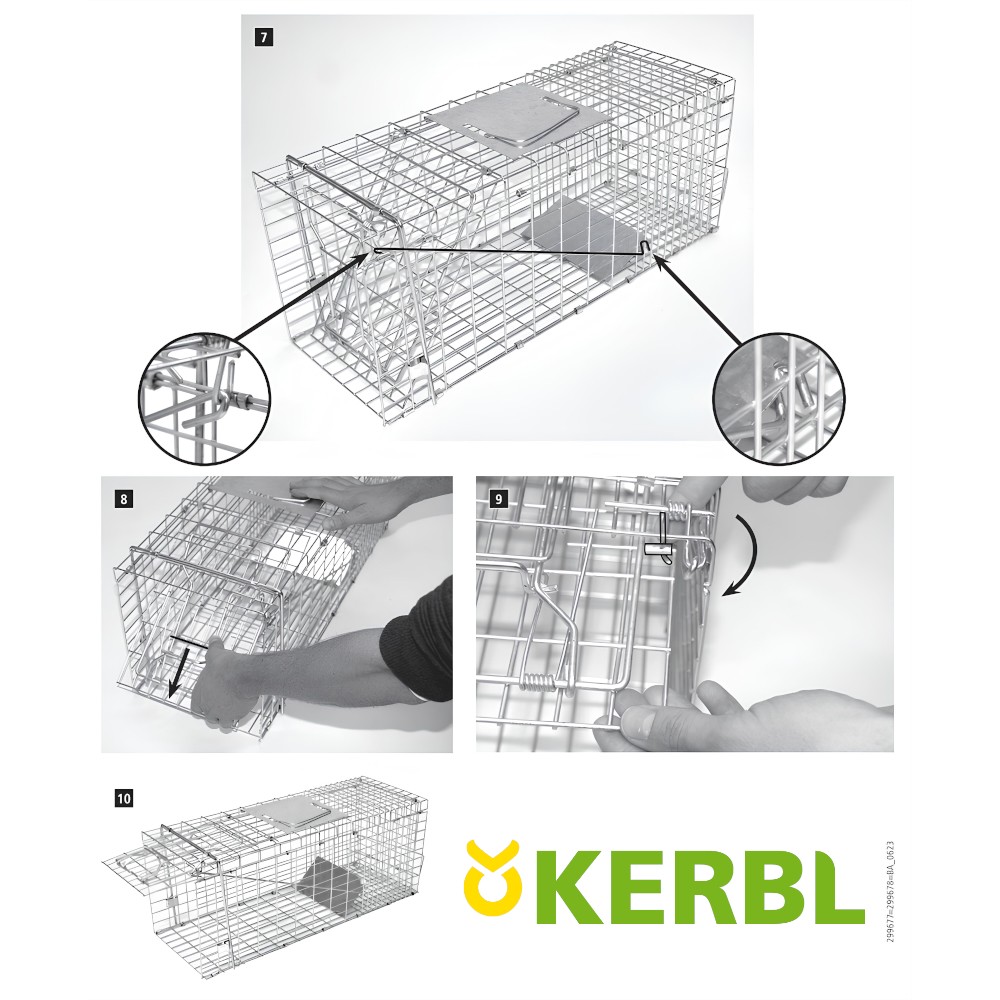 Kerbl EcoFlex Katlanabilir Hayvan Yakalama Tuzağı