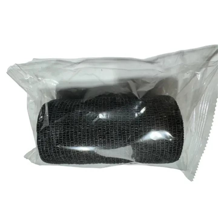 Sayberk Yapışkanlı Hayvan Ayak Bandaj-Siyah