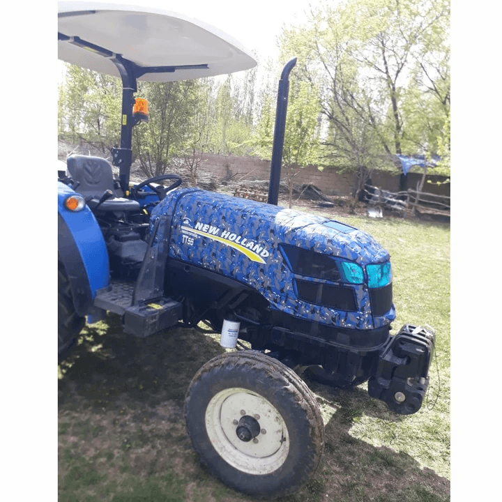 New Holland TT 55 Traktör Kaporta ve Koltuk Kılıfı Seti 2014-2023 Model Arası