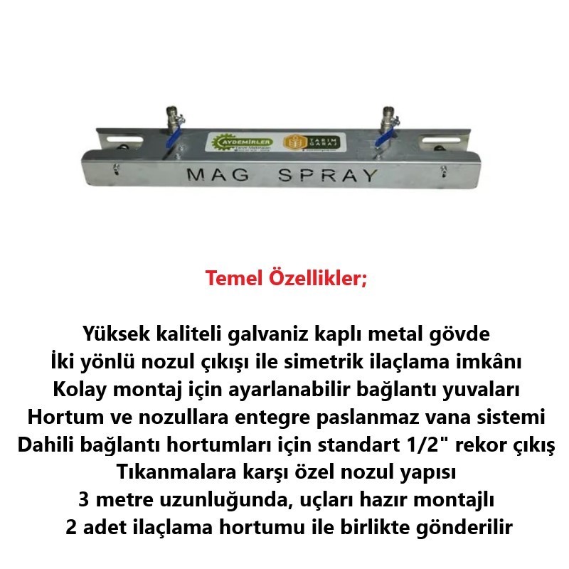 Nano Ot İlaçlama Aparatı + 2 Hortum Dahil-Tarım Garaj
