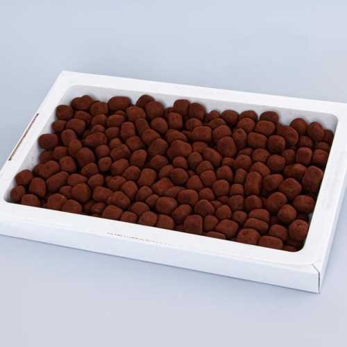 Çifte Kavrulmuş Kahveli Çikolatalı Lokum Büyük Paket 850g