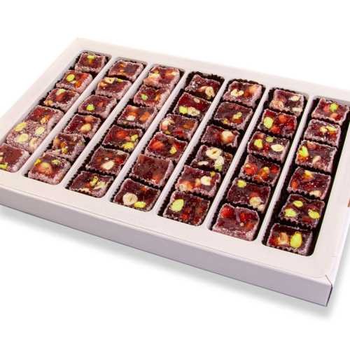 Narlı Fındıklı Antep Fıstıklı Lokum Büyük Paket 630g