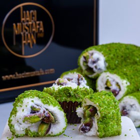 Spesiyal Fıstıklı Manda Kaymaklı Lokum Küçük Paket 300g