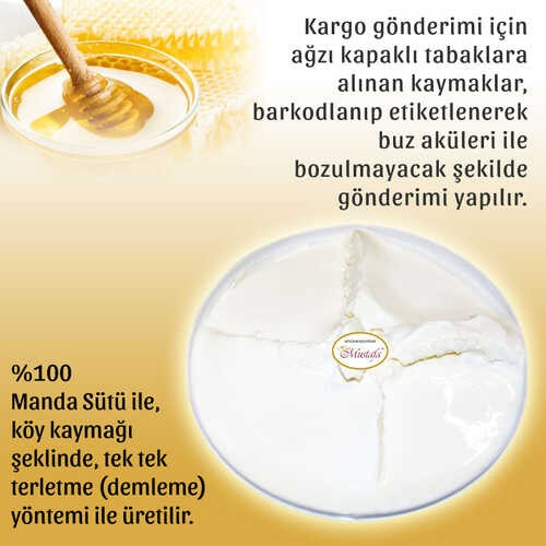 Afyon Manda Kaymağı 1 Tabak 250g