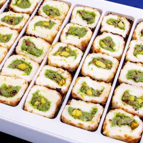 Antep Fıstıklı Kornet Lokum Büyük Paket 525g