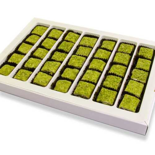 Fıstıklı Baklava Lokumu Büyük Paket 550g