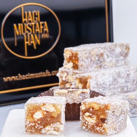Ballı Cevizli Lokum Büyük Paket 630g