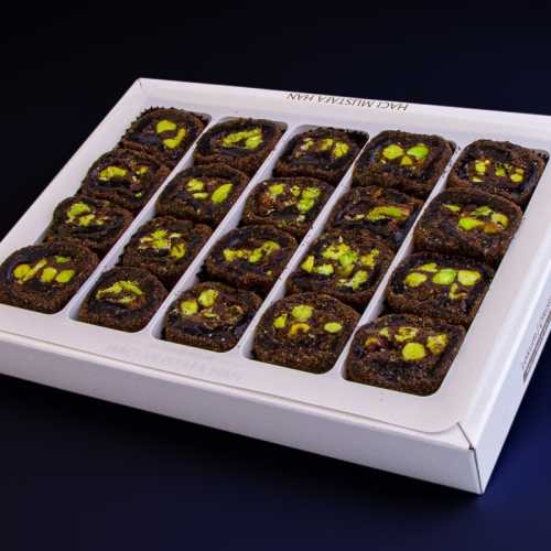 Antep Fıstıklı Browni Lokum Küçük Paket 300g